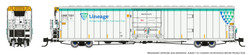 Rapido Trains Inc N 567003-1 Greenbrier 72’ IL 7780 Reefer Lineage LINX #7199 'Blue Island'