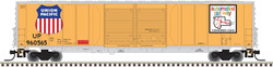 Atlas Master HO 20007828 ACF 60' Double-Door Auto Parts Boxcar Union Pacific 'Automated Railway' UP #960571