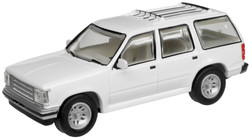 Atlas HO 30000072 1993 Ford Explorer White Unlettered