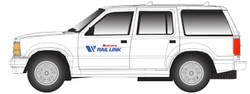 Atlas HO 30000157 1993 Ford Explorer Montana Rail Link