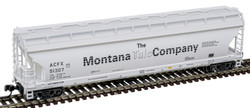 Atlas Master N 50007344 ACF 4-Bay Pressureaide Centerflow Hopper Montana Talc Company ACFX #51369
