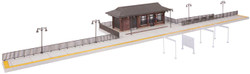 Walthers Cornerstone HO 933-3392 Amtrak Rural Station - Kit