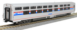 Kato HO 35-6222-1 Amtrak Viewliner II Sleeper 'Phase III' Scheme with Lights AMTK #62518 'Susquehanna River'