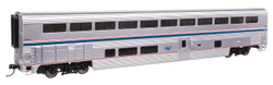 WalthersProto HO 920-12029 85' Pullman-Standard Superliner I Sleeper Lighted Amtrak 'Phase VI' Scheme AMTK #32018