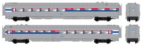 Intermountain N Centralia Car Shops CCS7059-01 Western Diner Car Amtrak  'Phase I' AMTK #8065