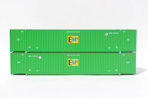 Jacksonville Terminal Company N 537096 53' High Cube Corrugated