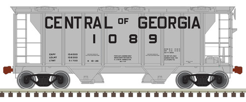 Atlas Trainman HO 20006557 PS-2 Covered Hopper Car Central of