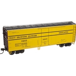 Atlas Trainman HO 20002729  40' PLUG DOOR BOX CAR FRUIT GROWERS EXPRESS (RBNX) 80555