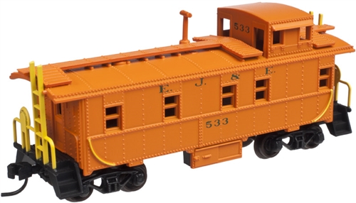 Atlas Trainman N 50002133 Cupola Caboose Elgin, Joliet & Eastern 'Orange/Green' EJ&E  #529