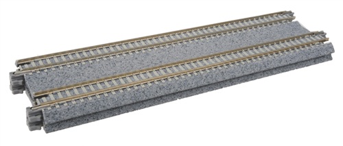 Kato N 20-012 Unitrack Concrete Tie Double Track Straight 186mm 7-5/16" - 2 Pieces