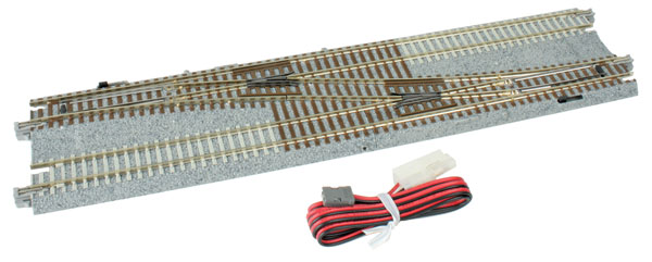 Kato N 20-231 Unitrack Concrete Tie Double Track #4 Turnout Single Crossover Right