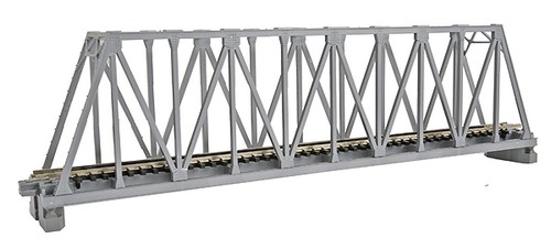 Kato N 20-433 Unitrack Single Track Truss Bridge Silver 248mm 9-3/4"