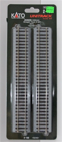 Kato HO Unitrack 2-150 Straight Track 246mm 9 1/2" 4 pieces