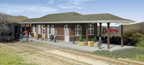 Walthers Cornerstone HO 933-2932 Whitehall Station - Kit