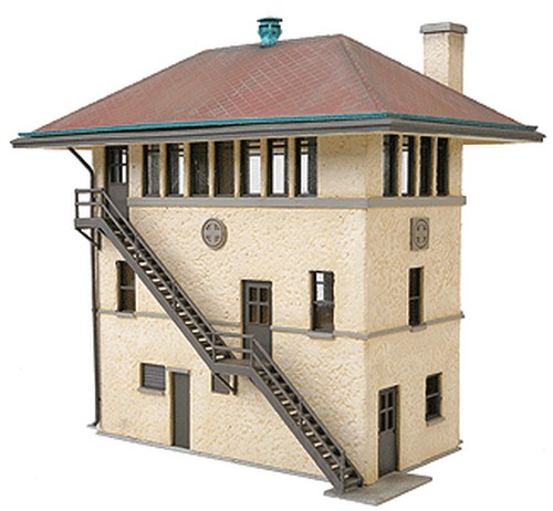 Walthers Cornerstone HO 933-2983 ATSF Interlocking Tower - Kit