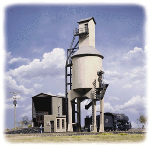 Walthers Cornerstone HO 933-3042 Concrete Coaling Tower - Kit