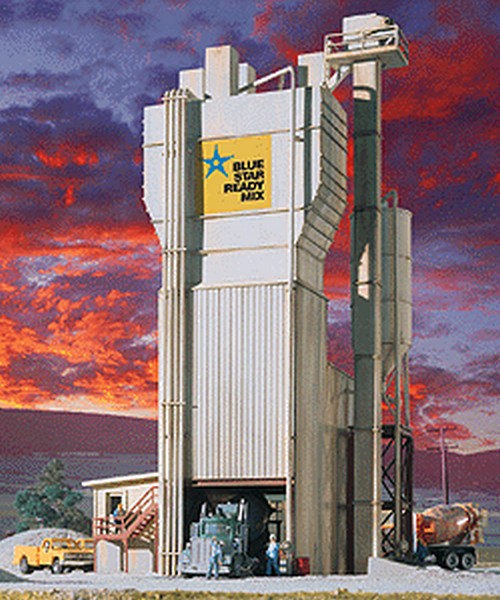 Walthers Cornerstone HO 933-3086 Blue Star Ready Mix - Kit