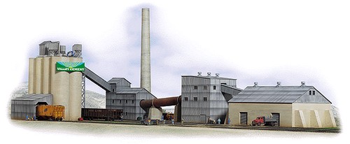 Walthers Cornerstone 933-3098 HO Valley Cement Plant - Kit