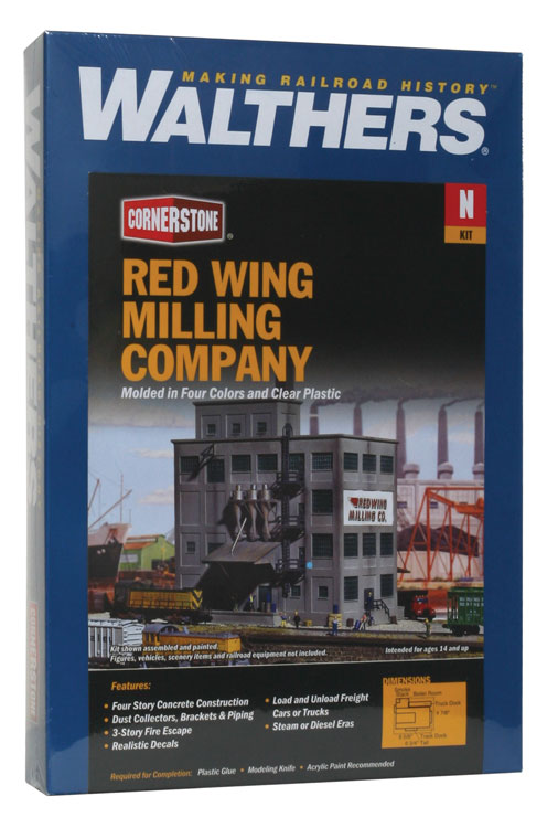 Walthers Cornerstone N 933-3212 Red Wing Milling Company - Kit