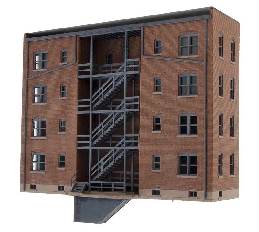 Walthers Cornerstone N 933-3263 Parkview Terrace Background Building - Kit