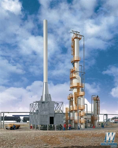 Walthers Cornerstone HO 933-3705 United Petroleum Refinery - Kit