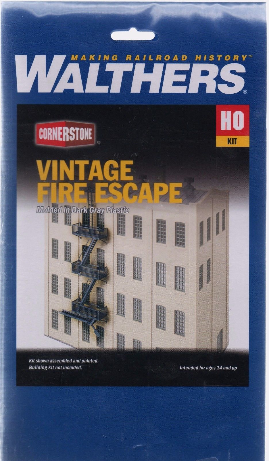 Walthers Modulars HO 933-3729 Vintage Fire Escape & Details -- Kit