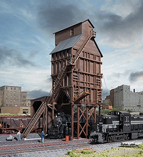 Walthers Cornerstone N 933-3823  Wood Coaling Tower - Kit