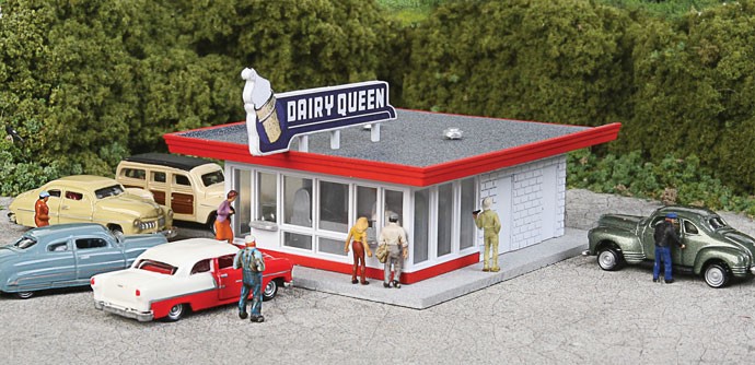 Walthers Cornerstone N 933-3845 Vintage Dairy Queen - Kit