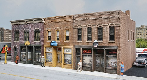 Walthers Cornerstone HO 933-4040 Merchants Row IV - Kit