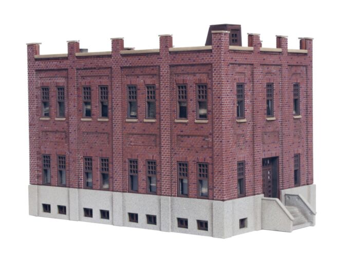 Walthers Cornerstone HO 933-4050 Brick Office Building - Kit