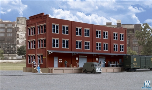 Walthers Cornerstone HO 933-4063 Trackside Post Office - Kit