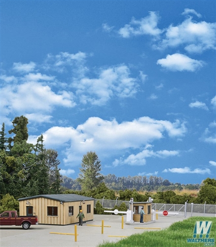 Walthers Cornerstone HO 933-4076 Modern Guard Shack - Kit