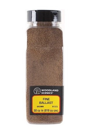 Woodland Scenics B1372 Fine Ballast Shaker - Brown