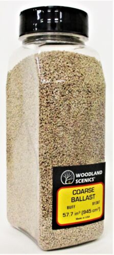 Woodland Scenics B1387 Coarse Ballast Shaker - Buff