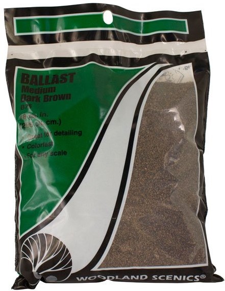 Woodland Scenics B78 Medium Ballast Bag - Dark Brown
