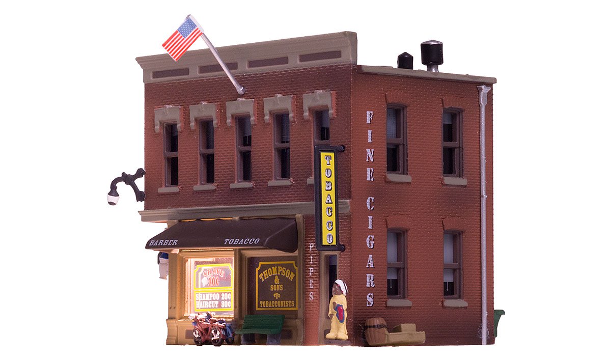 Woodland Scenics BR4923 N Built Up Corner Emporium