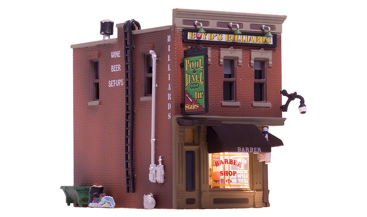 Woodland Scenics BR4923 N Built Up Corner Emporium