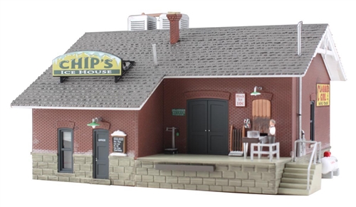 Woodland Scenics BR4927 N Built Up Chip's Ice House
