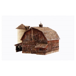 Woodland Scenics BR4932 N Built Up Weathered Barn