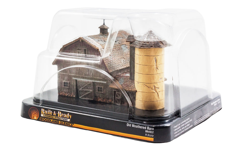 Woodland Scenics BR4932 N Built Up Weathered Barn