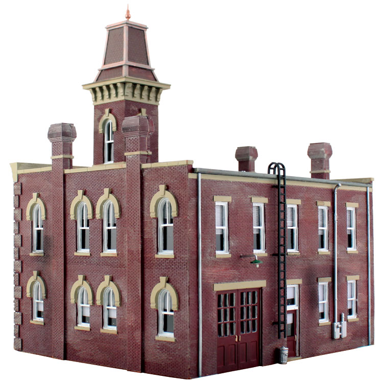 Woodland Scenics BR4934 N Built Up Firehouse