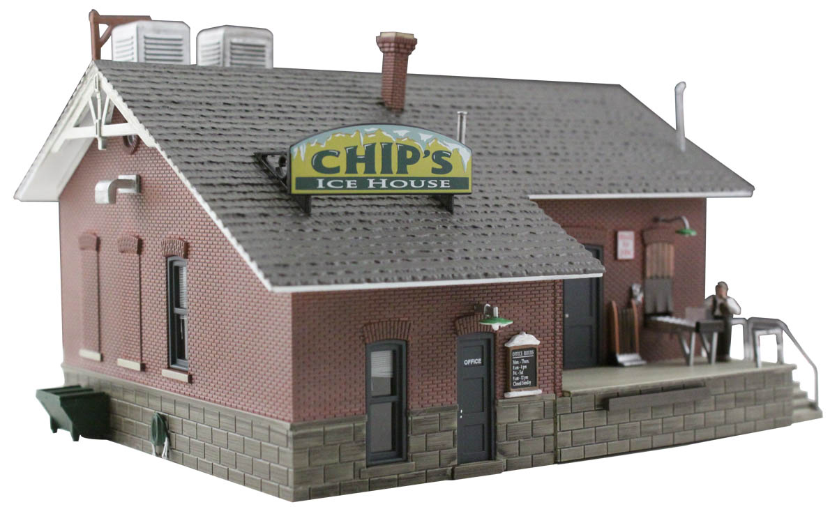 Woodland Scenics BR5028 HO Built Up Chip's Ice House