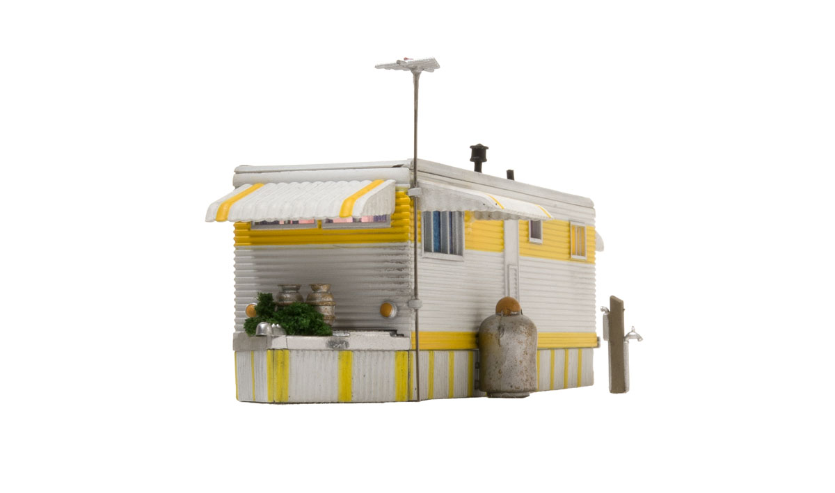Woodland Scenics HO BR5062 Built Up Sunny Days Trailer