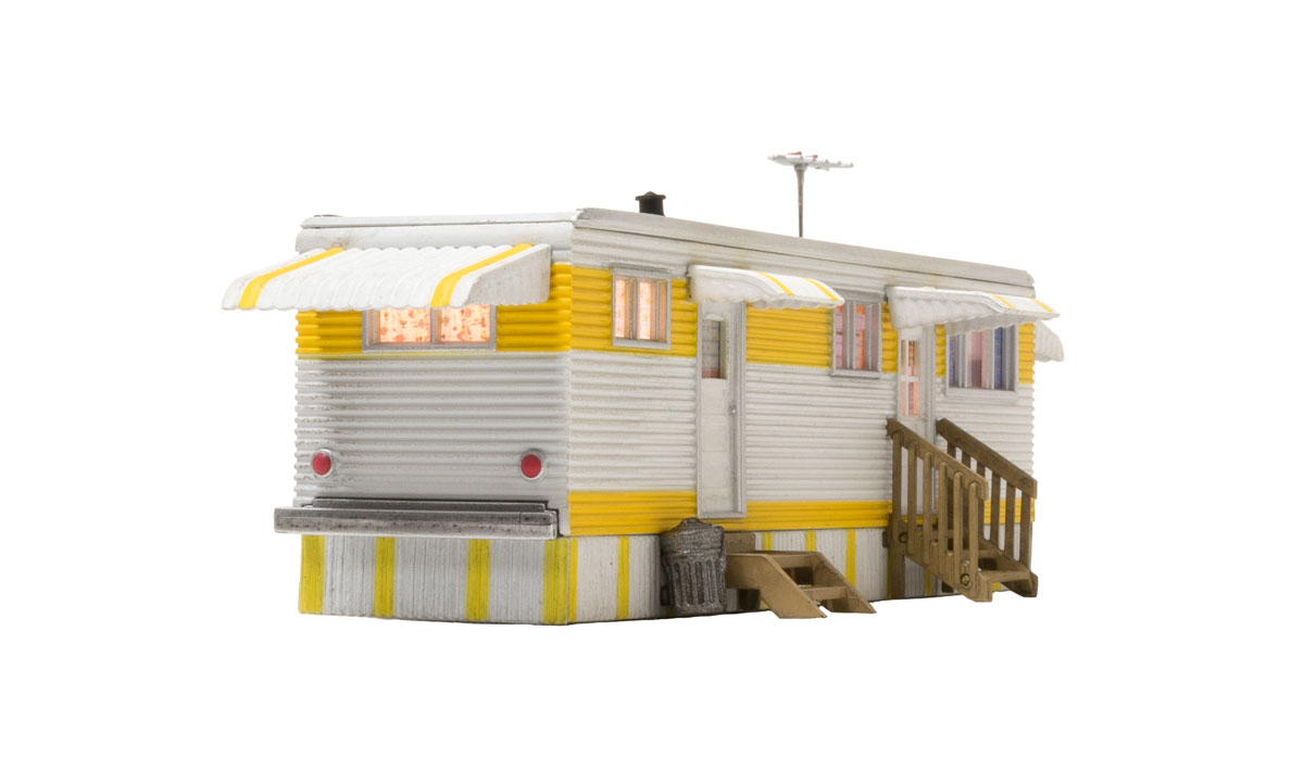 Woodland Scenics HO BR5062 Built Up Sunny Days Trailer