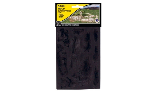 Woodland Scenics C1230 Rock Mold - Outcroppings