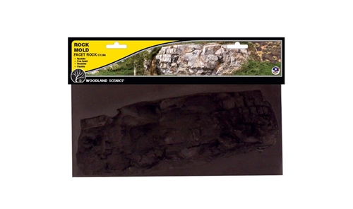 Woodland Scenics C1244 Rock Mold – Facet Rock