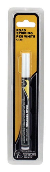 Woodland Scenics C1291 Road Striping Pen White