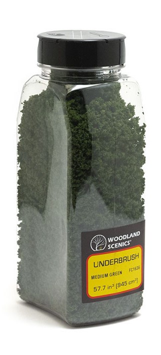 Woodland Scenics FC1636 Underbrush Shaker - Medium Green