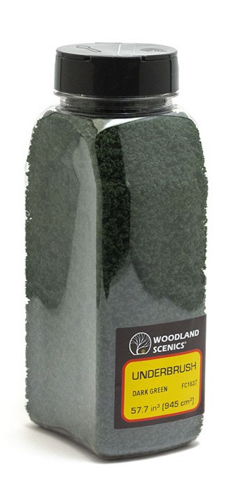 Woodland Scenics FC1637 Underbrush Shaker - Dark Green