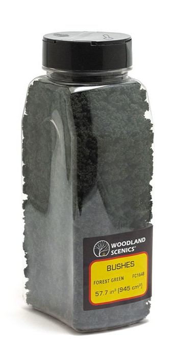Woodland Scenics FC1648 Bushes Shaker - Forest Green